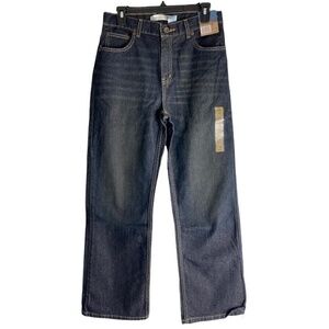 Route 66 Boys Jeans Size 14H Husky Bootcut Dark Wash Denim Blue Jeans